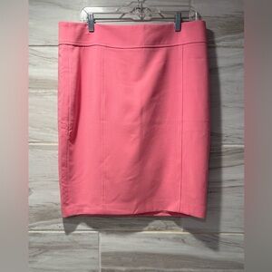 Women’s Loft Pink Pencil Skirt Size 14 NWT